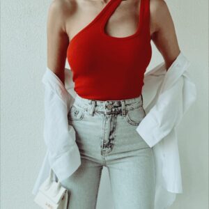 Omuz Dekolteli Crop